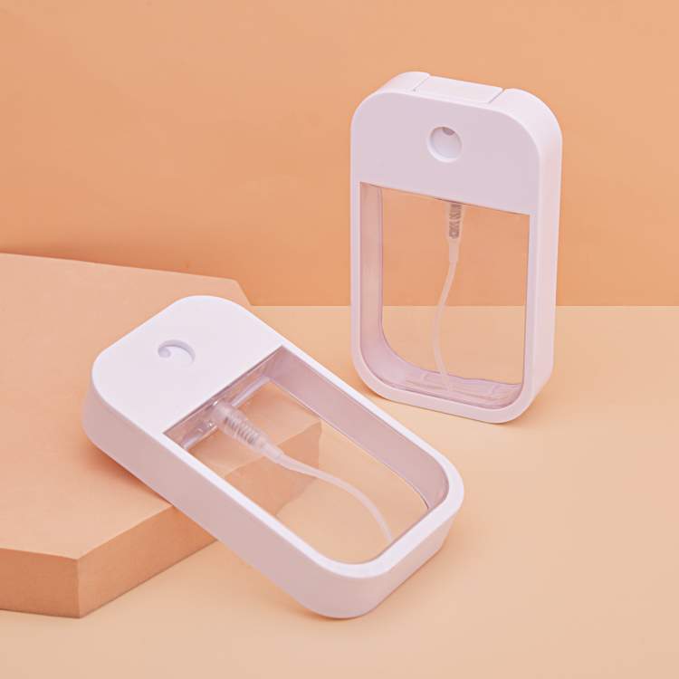 Frasco pulverizador de perfume em formato de cartão de 45ml