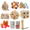 Any size wooden dice 25 years of craft wholesale wholesale multifunctional size customization.