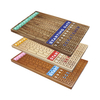 21 inches Solid Wood with 11 Metal Horses with 4 Dice and 2 Cards Finish Line Horse Racing Game Horse Race Board