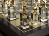 Plastic schach Chess Pieces In Size 2 or 2.5 Inch wooden pieces Meta land Crystal pawn pieces