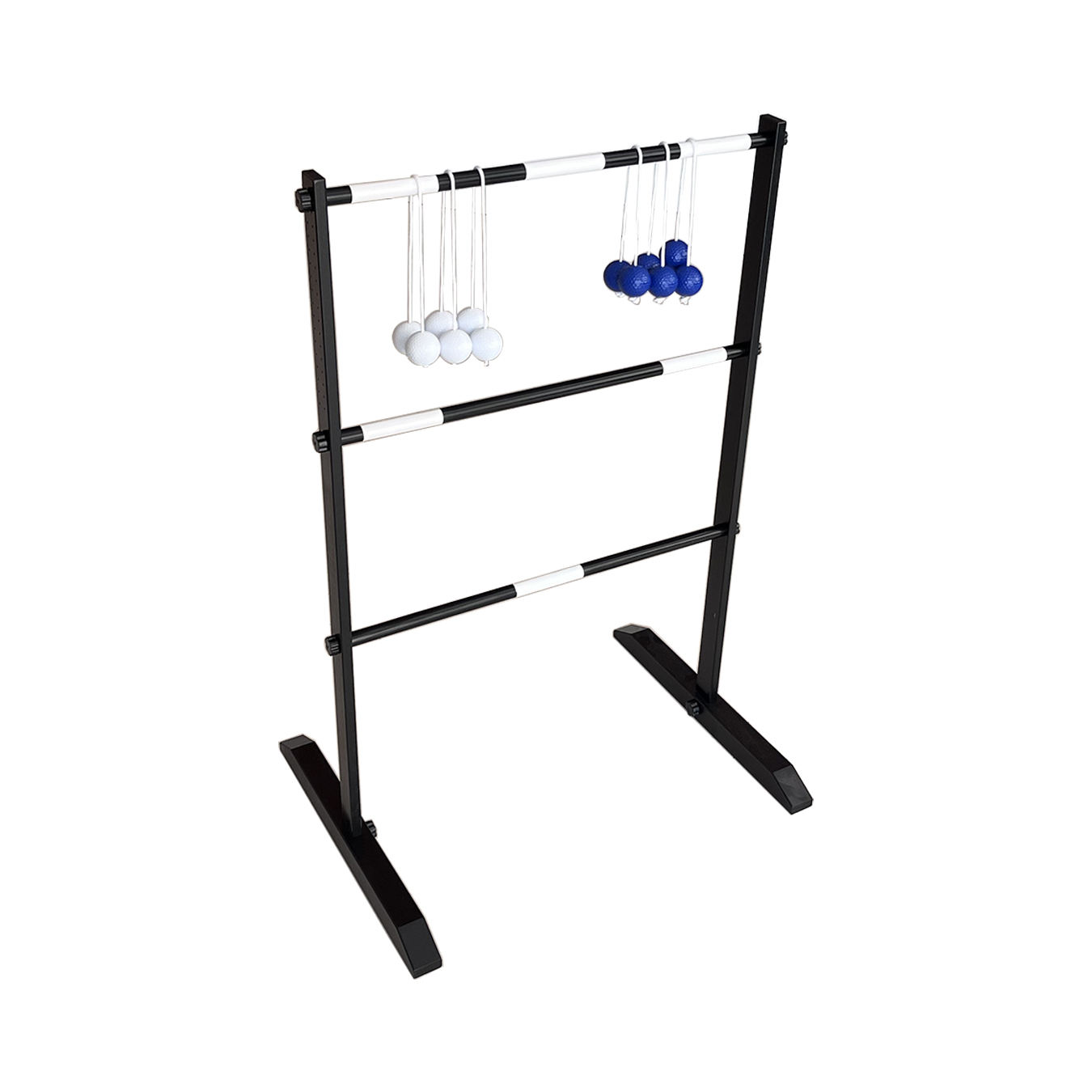 Travel Ladder Toss Outdoor Lawn Game Set with Soft Carrying Case Full Size Backyard Games Yard Games Wooden Ladder Toss Golf Set