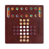  10 in 1 Board Game Set Travel-Friendly Family Games Backgammon Chinese Checkers Snakes and Ladders and More.
