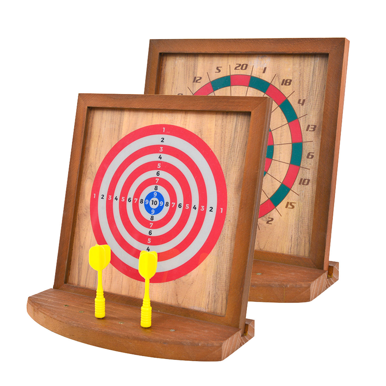 Novelty Toy Kids and Adults Dartboard Set with 6 Magnetic Darts Office Desk Game for Indoor Use Magnetic Dart Board