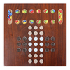 10 in 1 Board Game Set Travel-Friendly Family Games Backgammon Chinese Checkers Snakes and Ladders and More