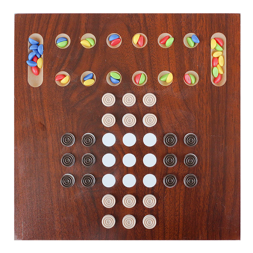 10 in 1 Board Game Set Travel-Friendly Family Games Backgammon Chinese Checkers Snakes and Ladders and More