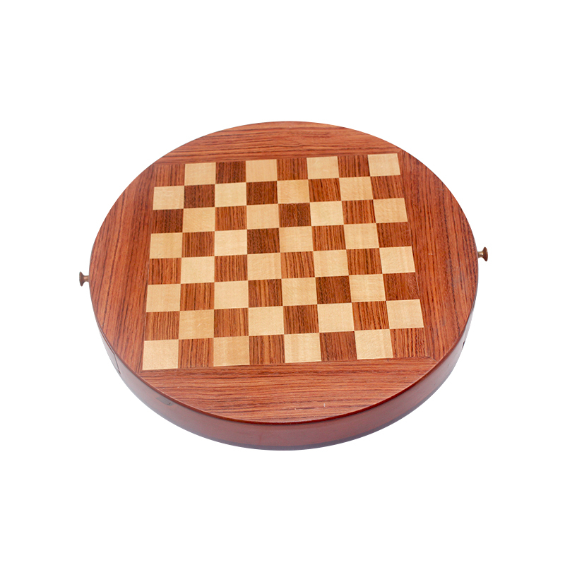 2 in 1 Flying Chess Set Wood Board Game Both International Chess And Flying Chess