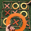 Giant Wooden Tic Tac Toe Game outdoor rope Tic Tac Toe 