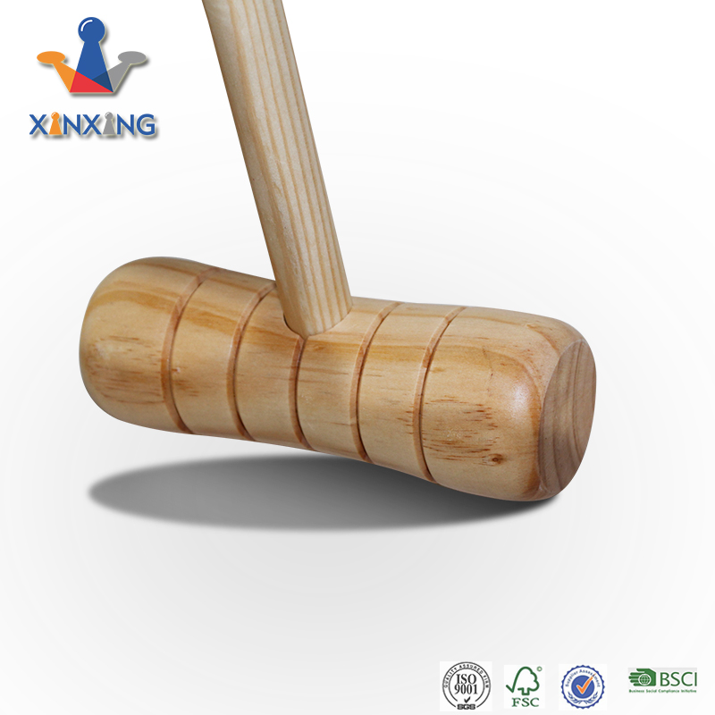 Backyard Games Wooden Croquet Set 6 Player Wood Croquet Game Set for Outdoor Sport