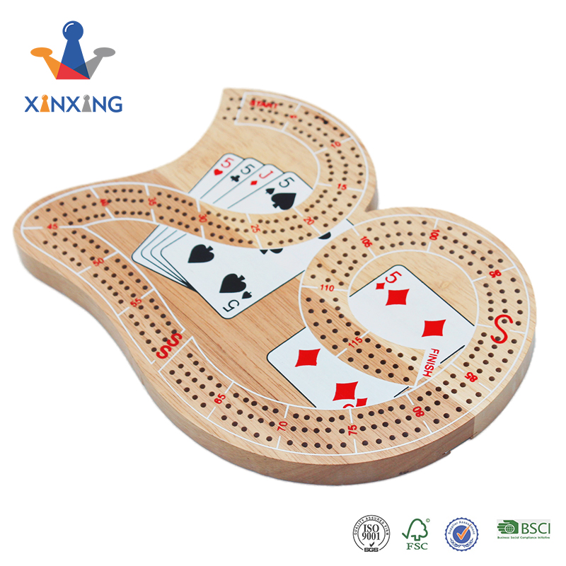 Mainstreet Classics Wooden "29" Cribbage Board Game Set