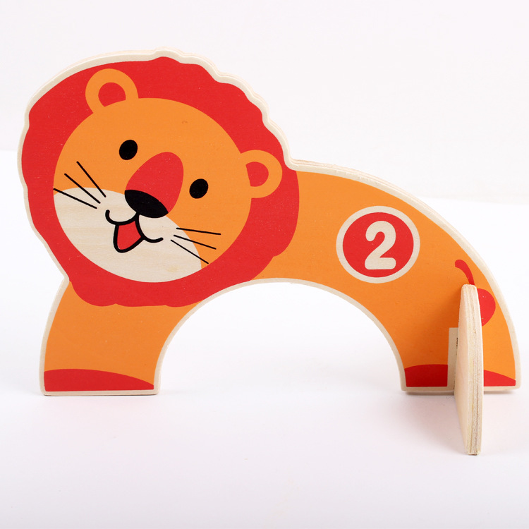 Animal Kawaii Wooden Croquet Set for Kids Mini Golf for Parent-Child Interaction Fun Play Indoor Outdoor Games for 6 7 8 9 Year