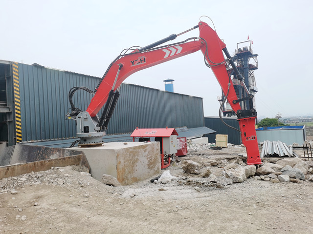 Rockbreaker Boom System ระบบบูม Rockbreaker
