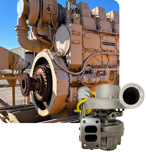 Turbodmychadlo pro dieselov&yacute; a plynov&yacute; motor