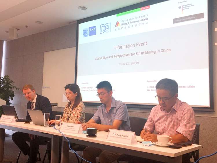 Information Event of Status Quo and Perspectives for Smart Mining in China was held in Beijing