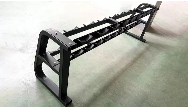 Bazirgan&icirc; Heavy-Duty 2-Tier Dumbbell Rack