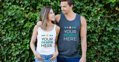 13.Custom tank tops