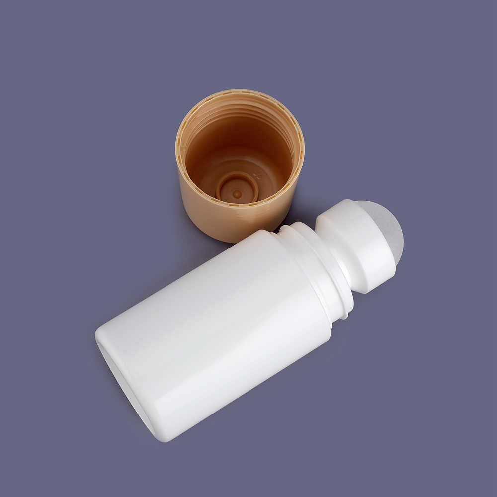 Cosmetic Pp Plastic Roll on Bottle,round Shoulder Roll on Bottle,plastic Roll on Bottle Luxury