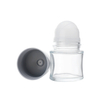 Screw Lid Ball Diameter 35.2 Empty Clear Sport Body Roll on Bottle,glass Deodorant Roll on Bottle,roll on Bottle Deodorant 50ml