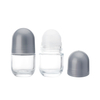 Cosmetic Packing 50ml Glass Deodorant Roll on Bottle,Perfume Oil Roll On Glass Bottle With Roller Ball,Glass Roll On Bottle