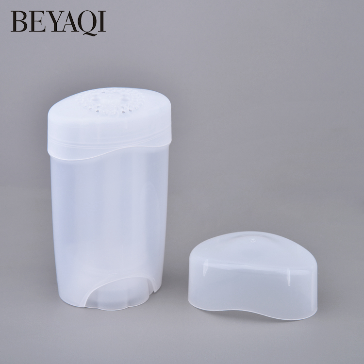 Contenedor De Brillo Labial Transparente 45g Embalaje Cosmético Torsión Tubo De Palo Desodorante Tubo De Palo Protector Solar Oval Plano Contenedor Gratuito