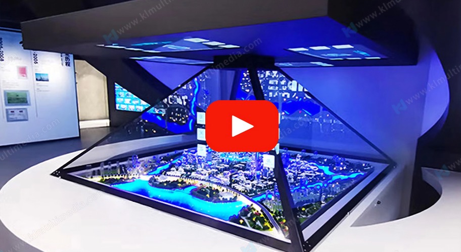 فيديو الهولوجرام الهرم