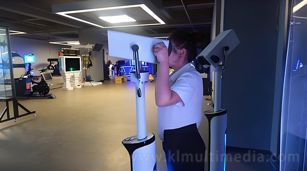 تلسكوب الواقع الافتراضي والواقع المعزز