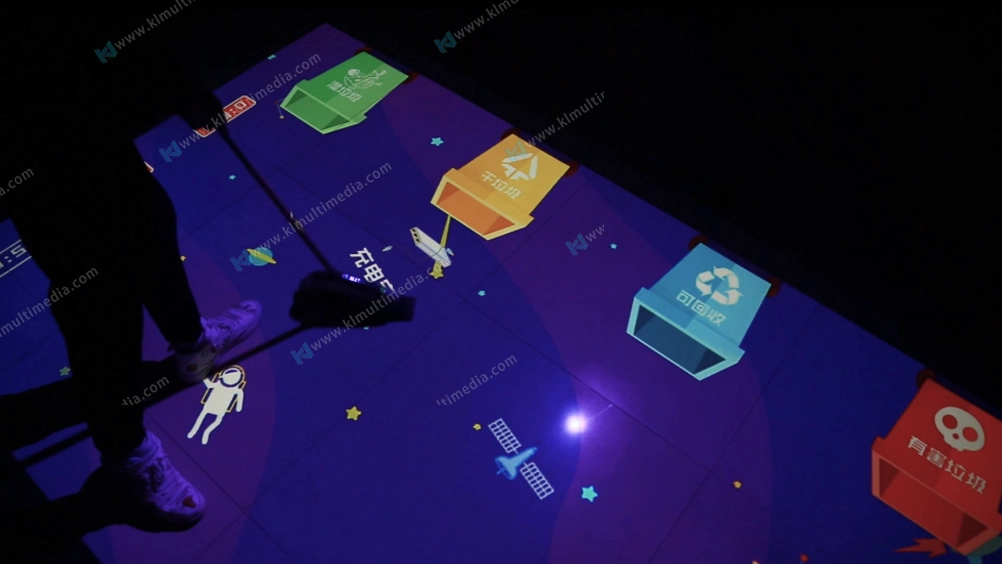 تصنيف القمامة الكلمة التفاعلية