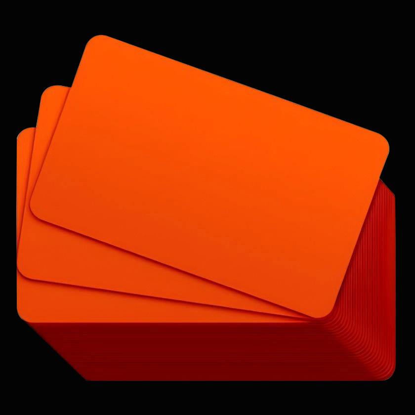 ฐานบัตรสีทึบสม่ำเสมอ