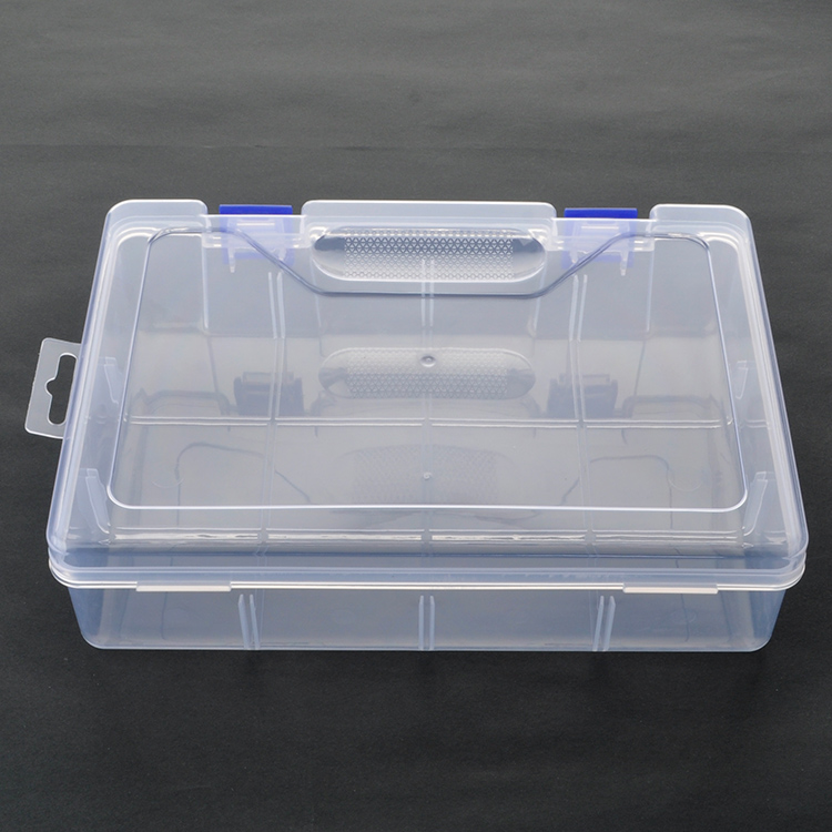 Empty Plastic Organizer Box 23x16x6cm