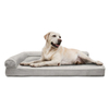 Hot Wholesale Anti-slip Orthopedic Memory Foam Dog Bed with Waterproof Inner