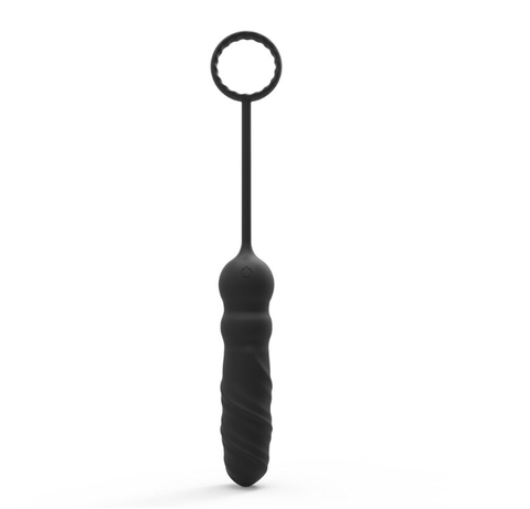 Controle remoto sem fio Vibrador de massageador anal com 16 frequências de vibração brinquedo sexual para casal para adultos