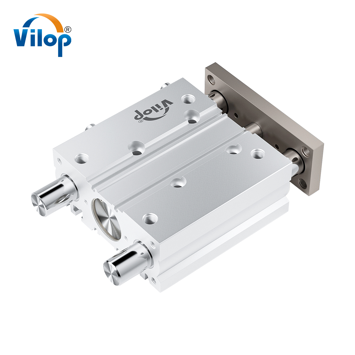 MGPM/MGPL 12 Compact Tri-Rod Pneumatic Air Cylinder New Double-Acting Stainless Steel Industrial Part