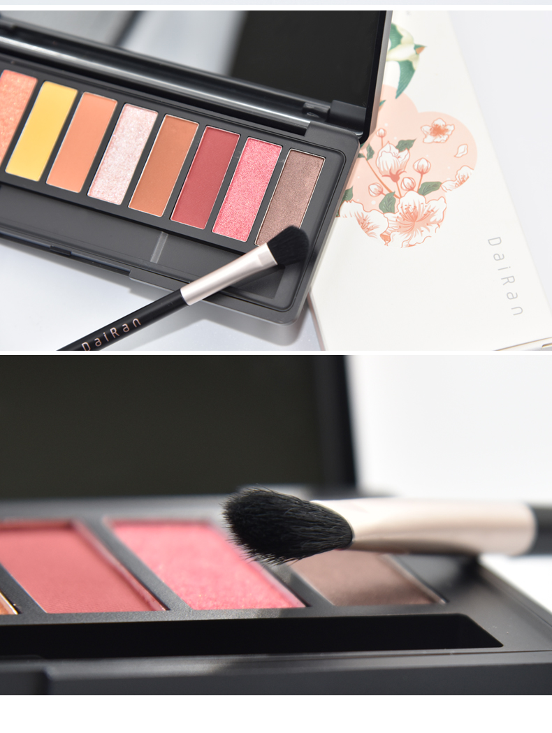 Eyeshadow Warna-warni Riasan Glitter Bernilai Tinggi Wanita 10 Warna Eyeshadow Nude