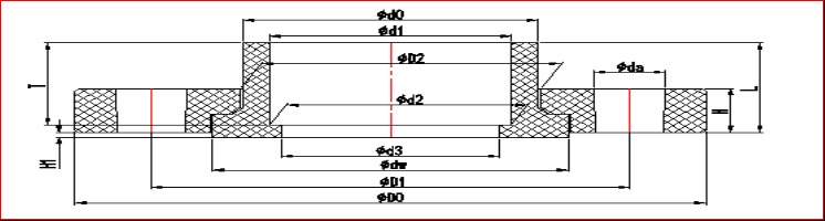 Pn16 tlakov&aacute; PVC tvarovka Plastov&aacute; VanStone př&iacute;ruba dvoud&iacute;ln&aacute; 1