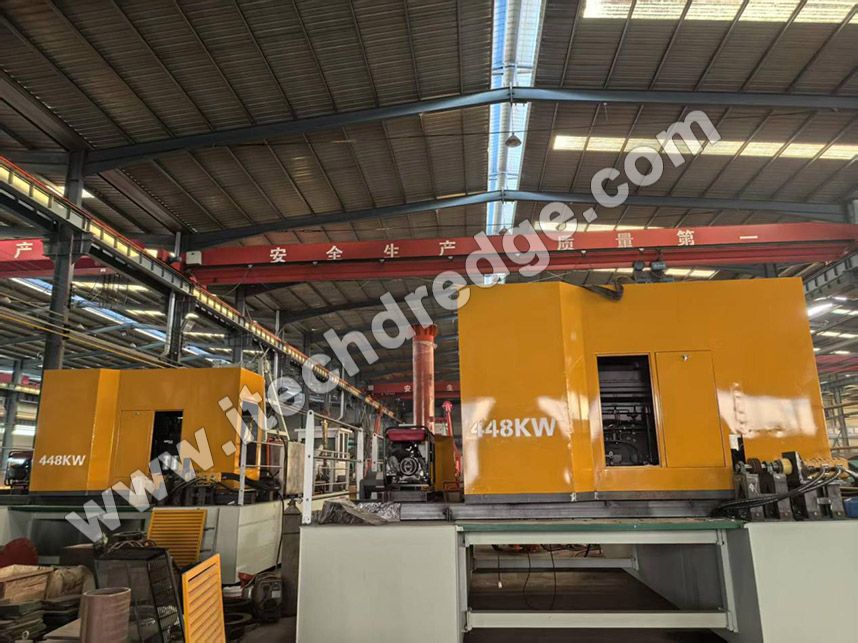 Motor Pompa Keruk Pompa Hidraulik dan Sumber Listrik