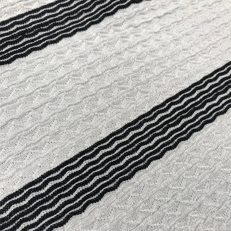 縦編みバブル生地(1)