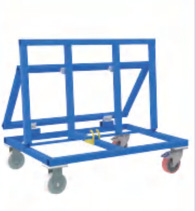 Support &agrave; cadre mobile pliable
