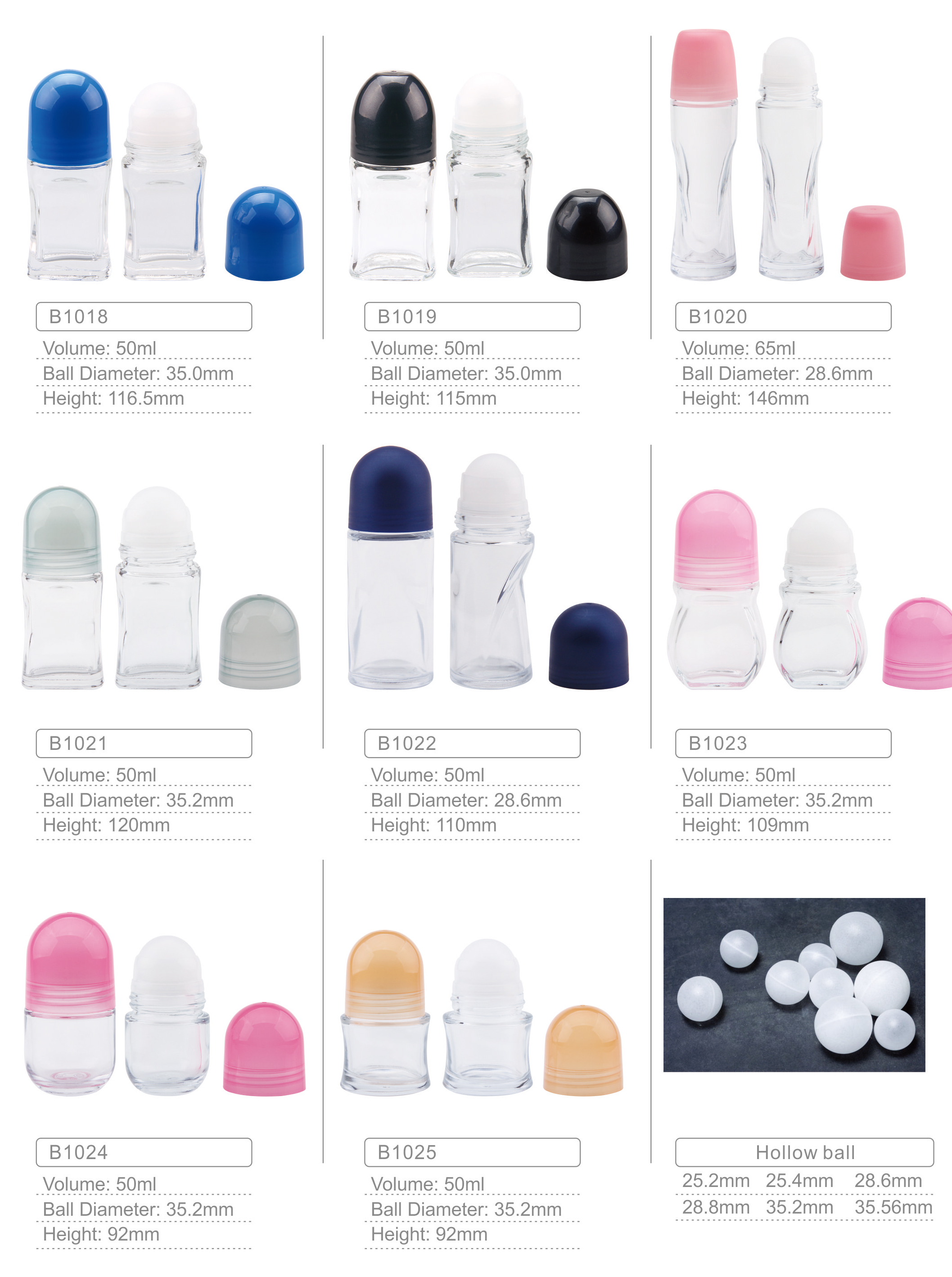 rouleau de verre sur bouteille