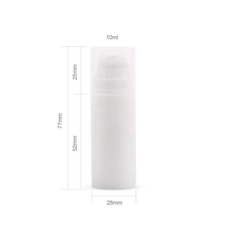 5ml 10ml 15ml Airless Lotion Pump Envases Cosméticos Dispensador Airless Bomba de vacío Botella