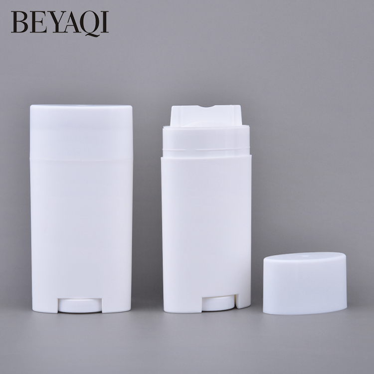 Vuoto 75G Antitraspirante Deodorante Imballaggio Solido Profumo Deodorante Stick Contenitore Ricaricabile Di Plastica Deodorante Bottiglia