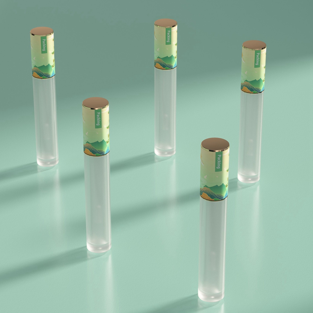 tube de brillant &agrave; l&egrave;vres avec grosse baguette