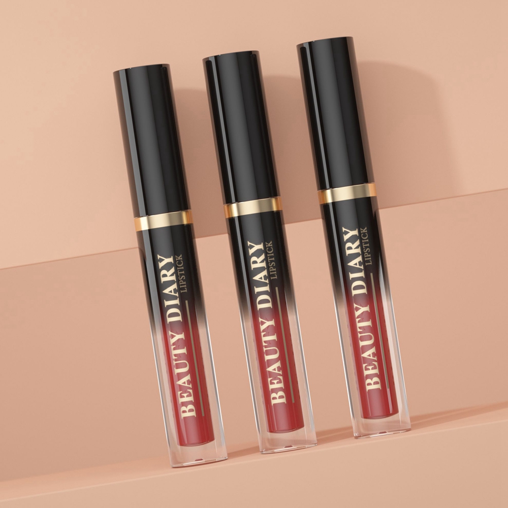 tubo de brillo de labios de pl&aacute;stico