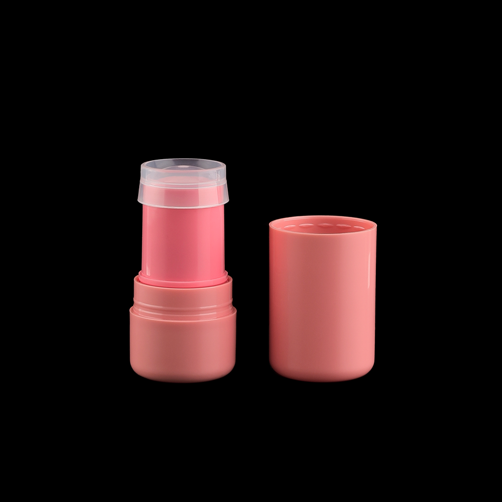 Atacadista 5g Pink Blush Stick Container Plastic Stick Empacotamento Do Tubo Vazio Da Fundação Do Tubo Do Balsam Labial Para A Formulação Do Blush