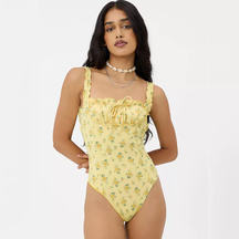 Swimsuits aon ph&igrave;os boireannaich cotan grinn