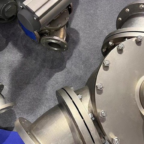 Elektrische Flansch-Absperrklappe mit weicher Dichtung COVNA Factory