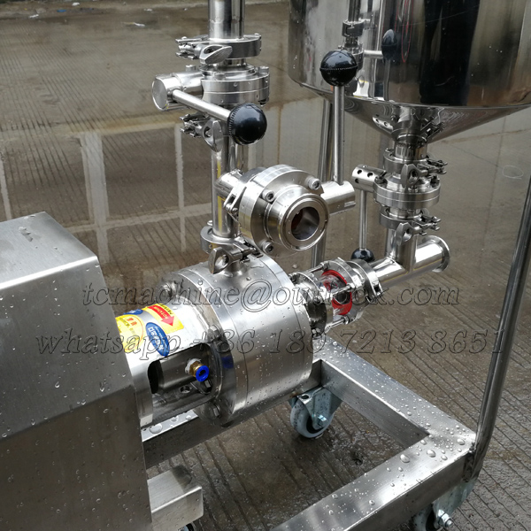 emulsion inlet valves