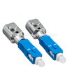 Bare Fiber Optic Adapter for Metal Square Round SC FC ST LC Type