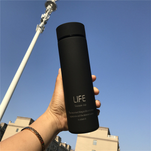 Insulate Thermos tea Coffee bottles with Strainer Stainles steel thermal bottle Vacuum flask with lid