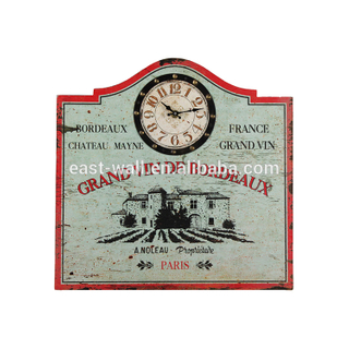 Unique Retro Chinese Brand Custom Decorative Wall Clock