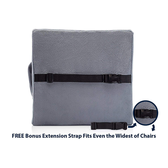 Healthy China Seat Cushion Memory Foam Back Support Pillow
