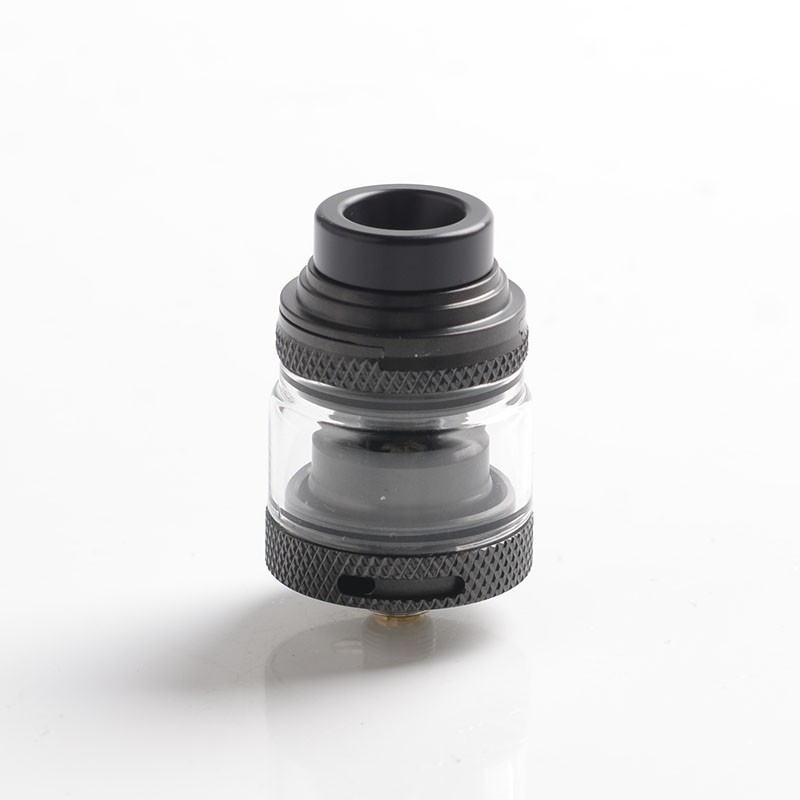 Autentico-Advken-Mad-Hatter-RTA-REBUILDABLE-TANK-VAPE-ATomizer-Black-20ML-24mm-diametro